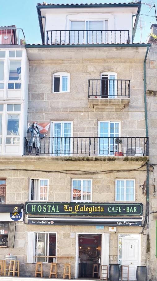 Hostal la Colegiata Vigo Esterno foto